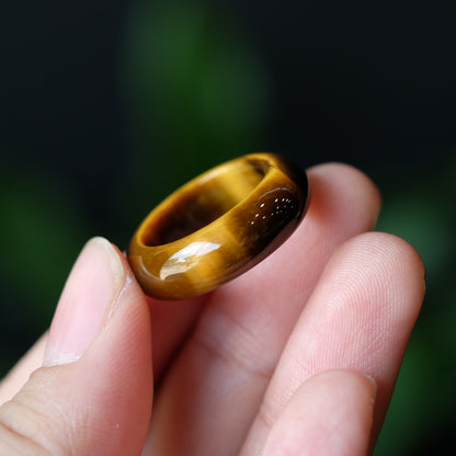 Tiger Eye Ring Size 1.7