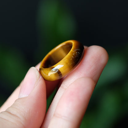 Tiger Eye Ring Size 1.7