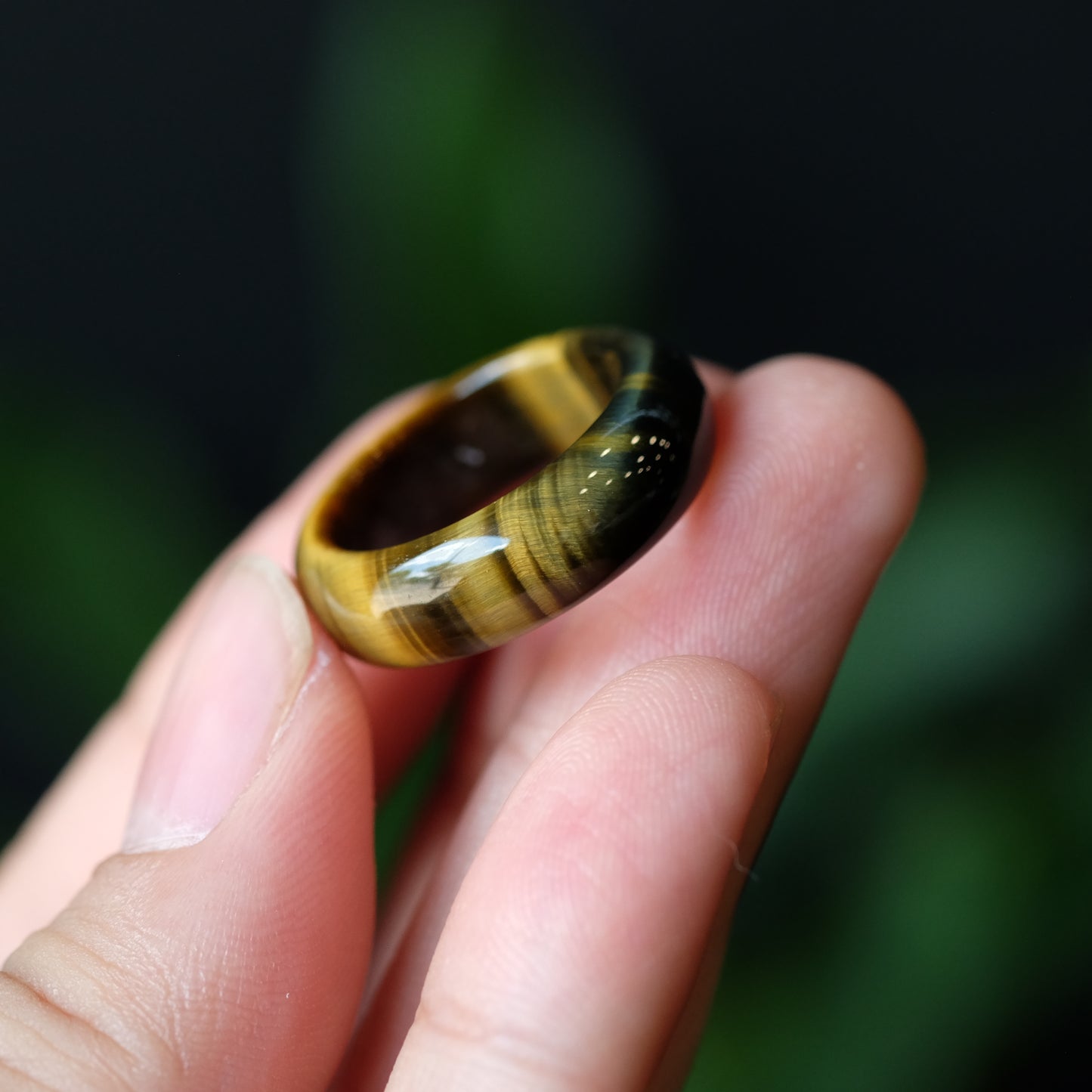 Bague Oeil de Tigre Taille 1.7
