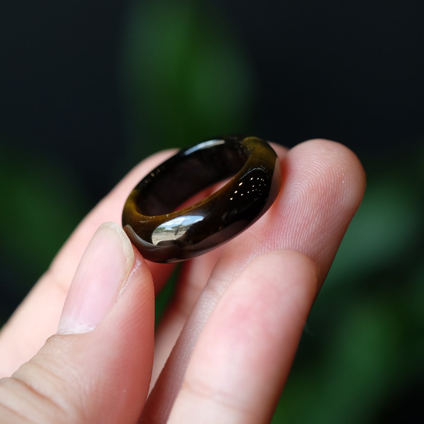Bague Oeil de Tigre Taille 1.7
