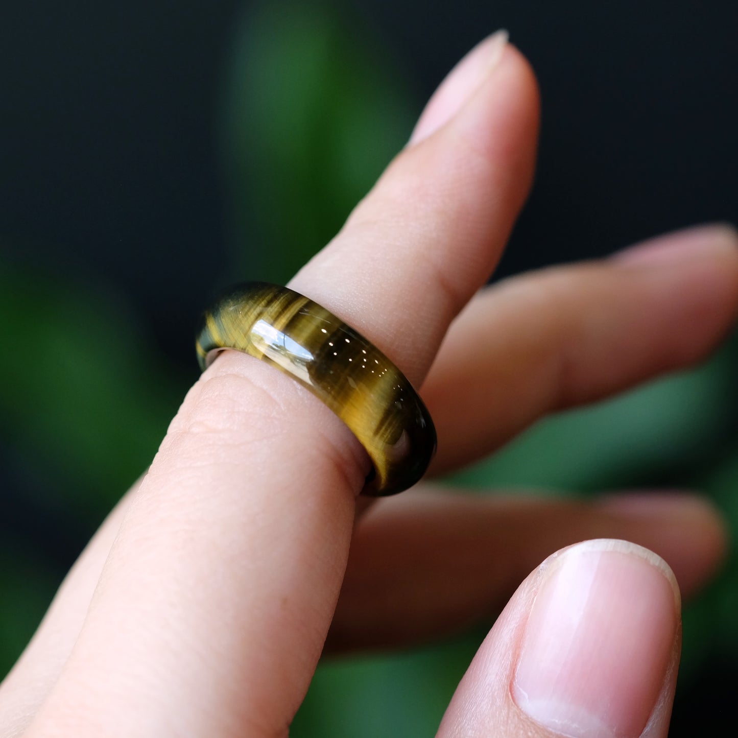 Bague Oeil de Tigre Taille 1.7