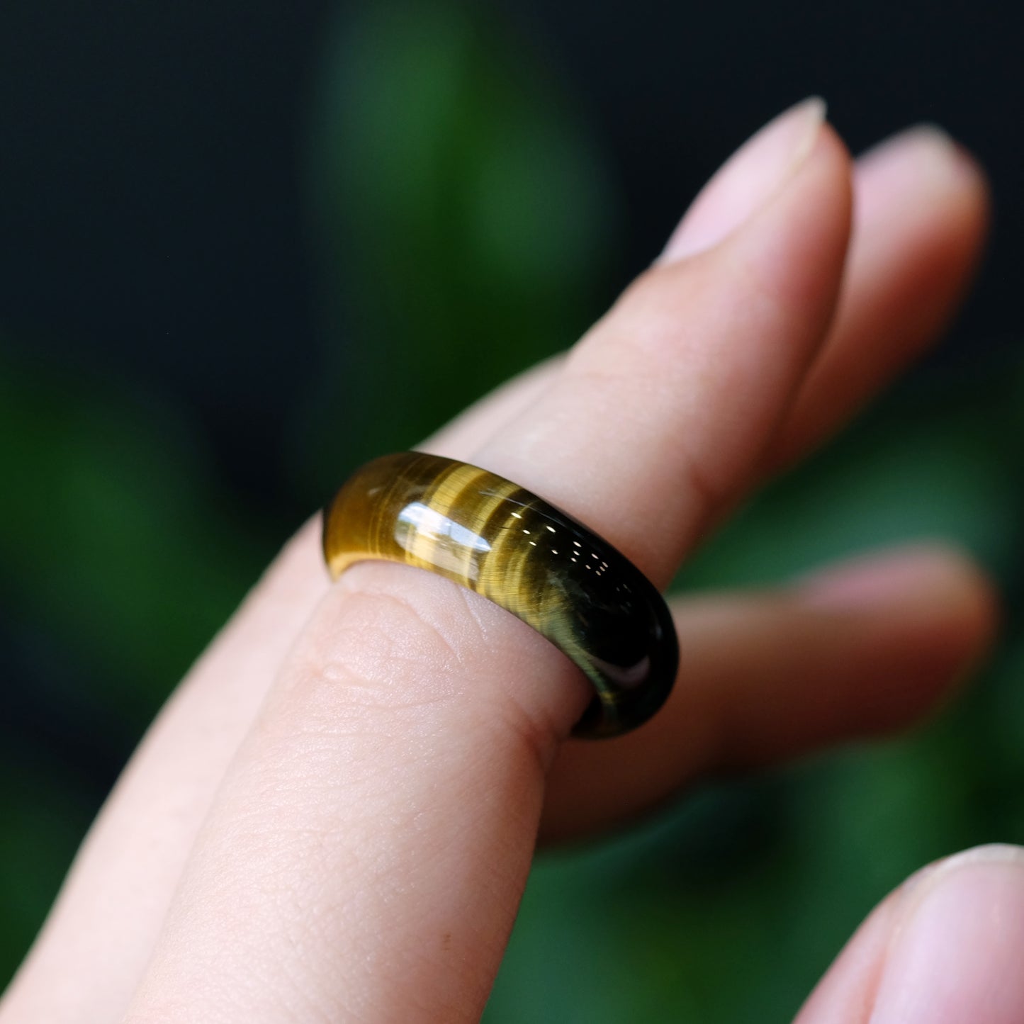 Bague Oeil de Tigre Taille 1.7