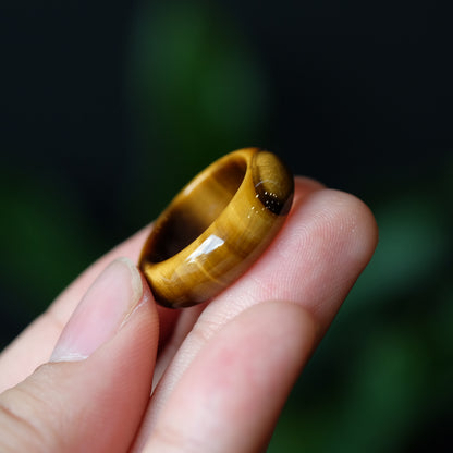 Tiger Eye Ring Size 1.7