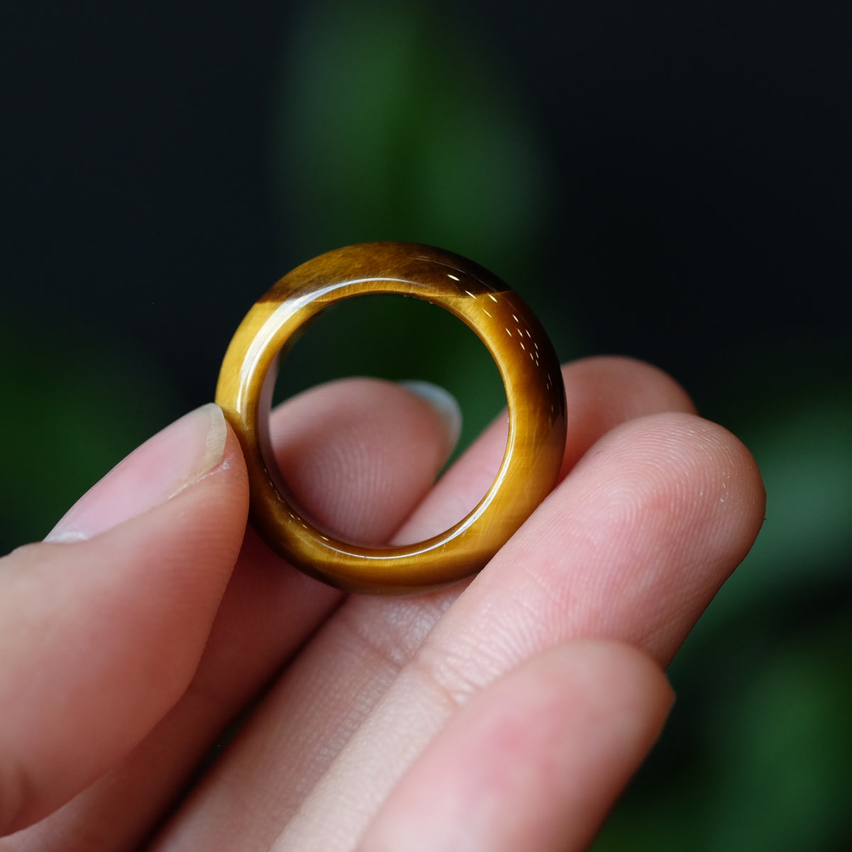 Bague Oeil de Tigre Taille 1.7