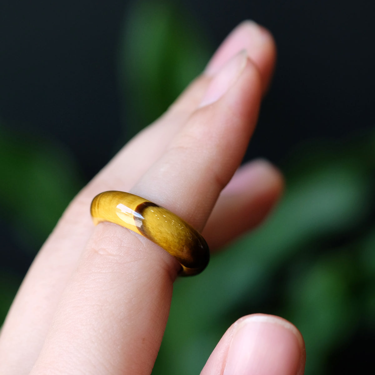Bague Oeil de Tigre Taille 1.7