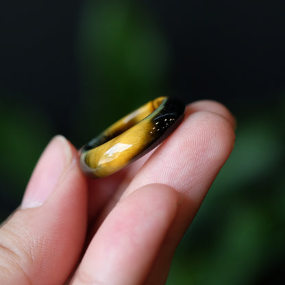 Bague Oeil de Tigre Taille 1.7