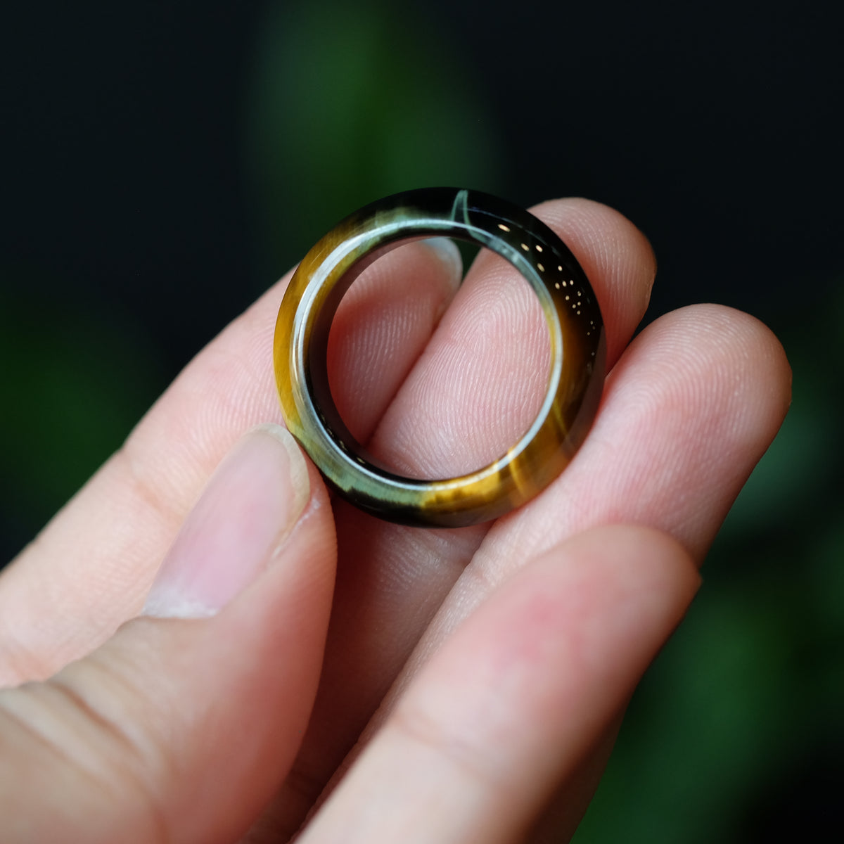 Bague Oeil de Tigre Taille 1.7