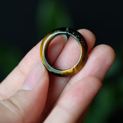 Bague Oeil de Tigre Taille 1.7