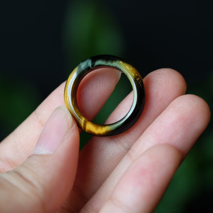 Bague Oeil de Tigre Taille 1.7