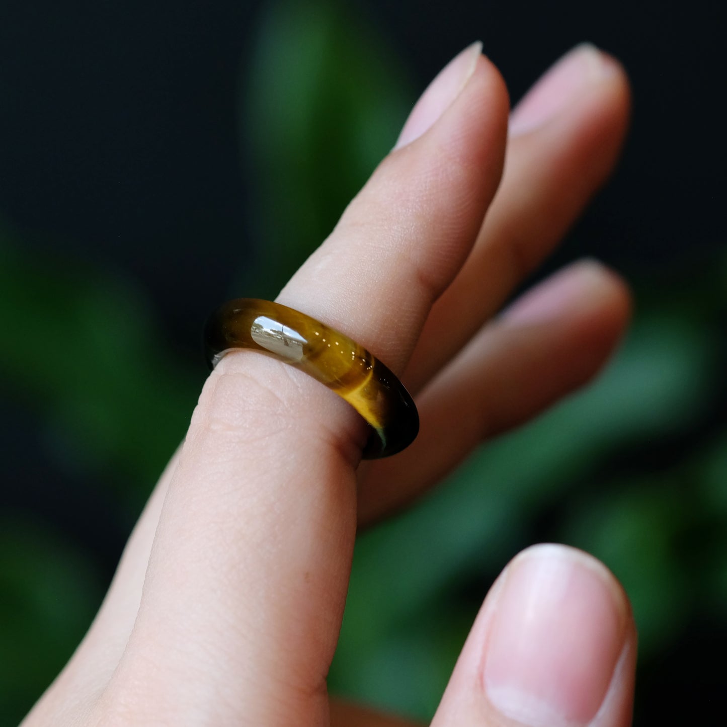 Bague Oeil de Tigre Taille 1.7