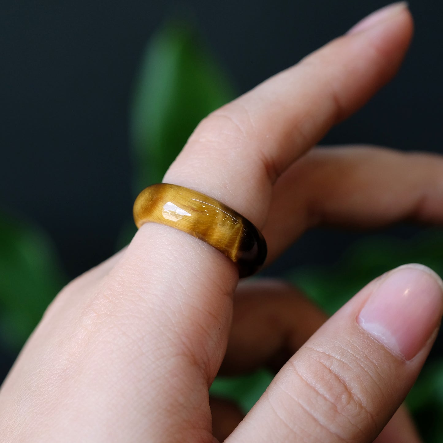 Bague Oeil de Tigre Taille 1.8