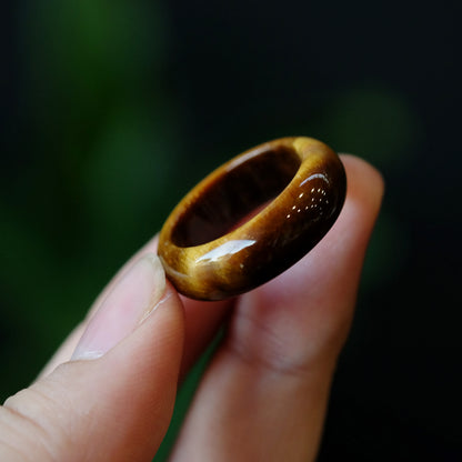 Tiger Eye Ring Size 1.8