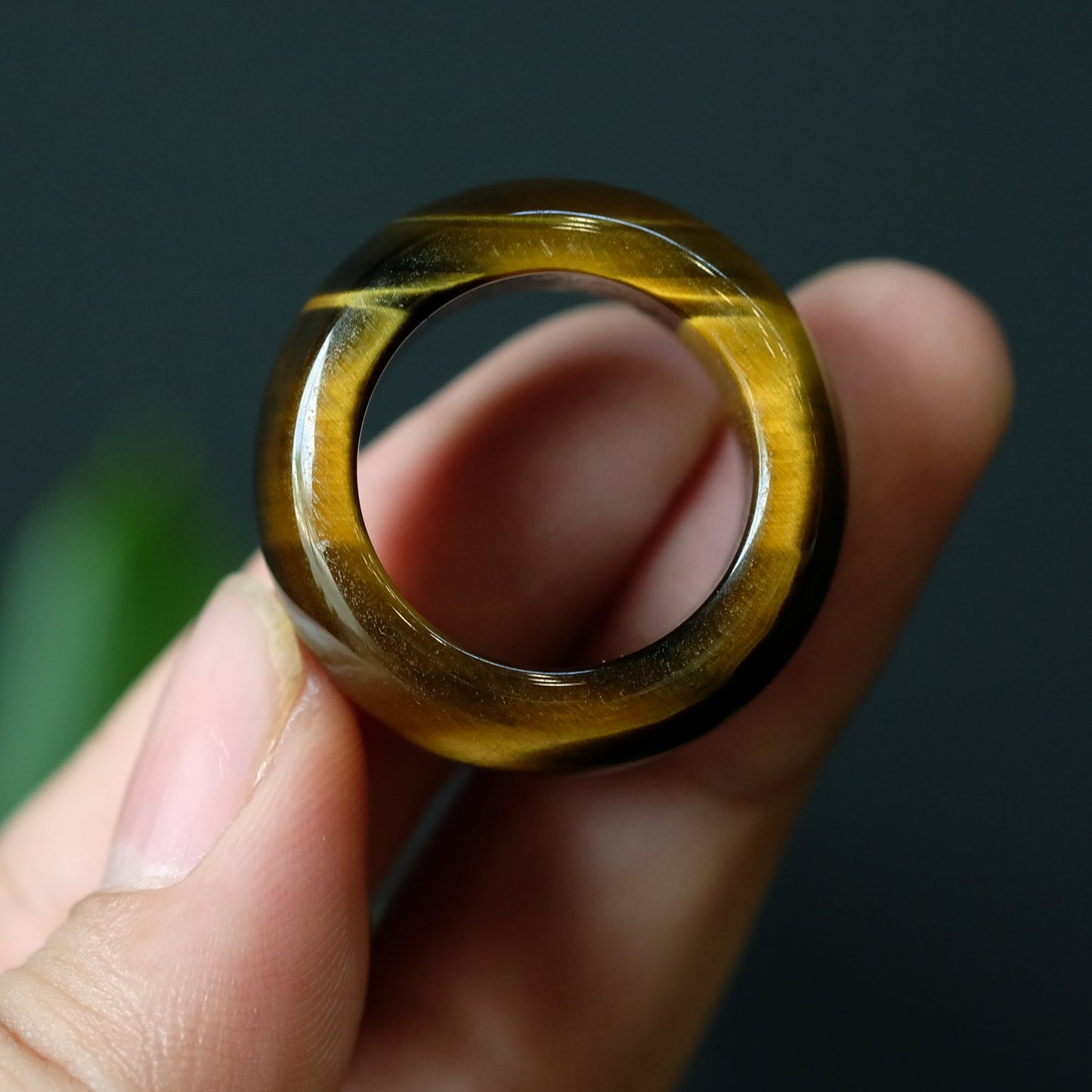 Bague Oeil de Tigre Taille 1.9