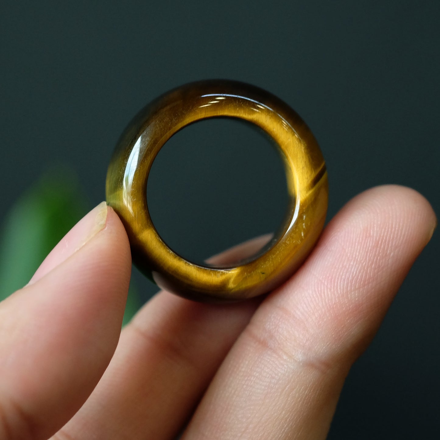 Bague Oeil de Tigre Taille 1.9