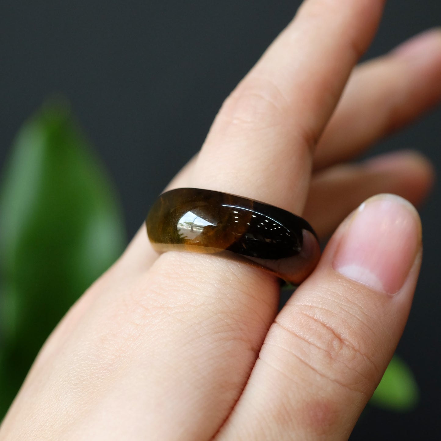 Bague Oeil de Tigre Taille 2.0