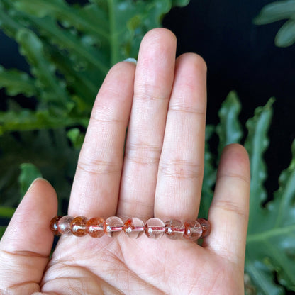Natural Landscape Quartz Bracelet Size 7 mm