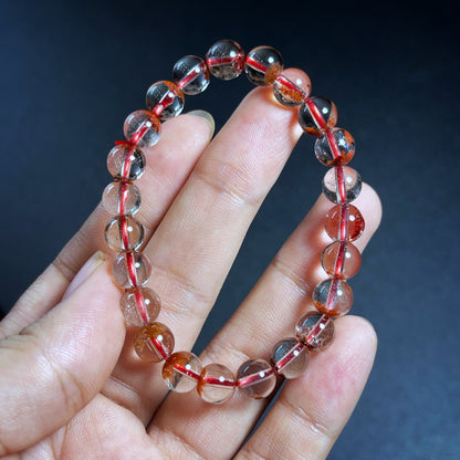 Natural Landscape Quartz Bracelet Size 7 mm