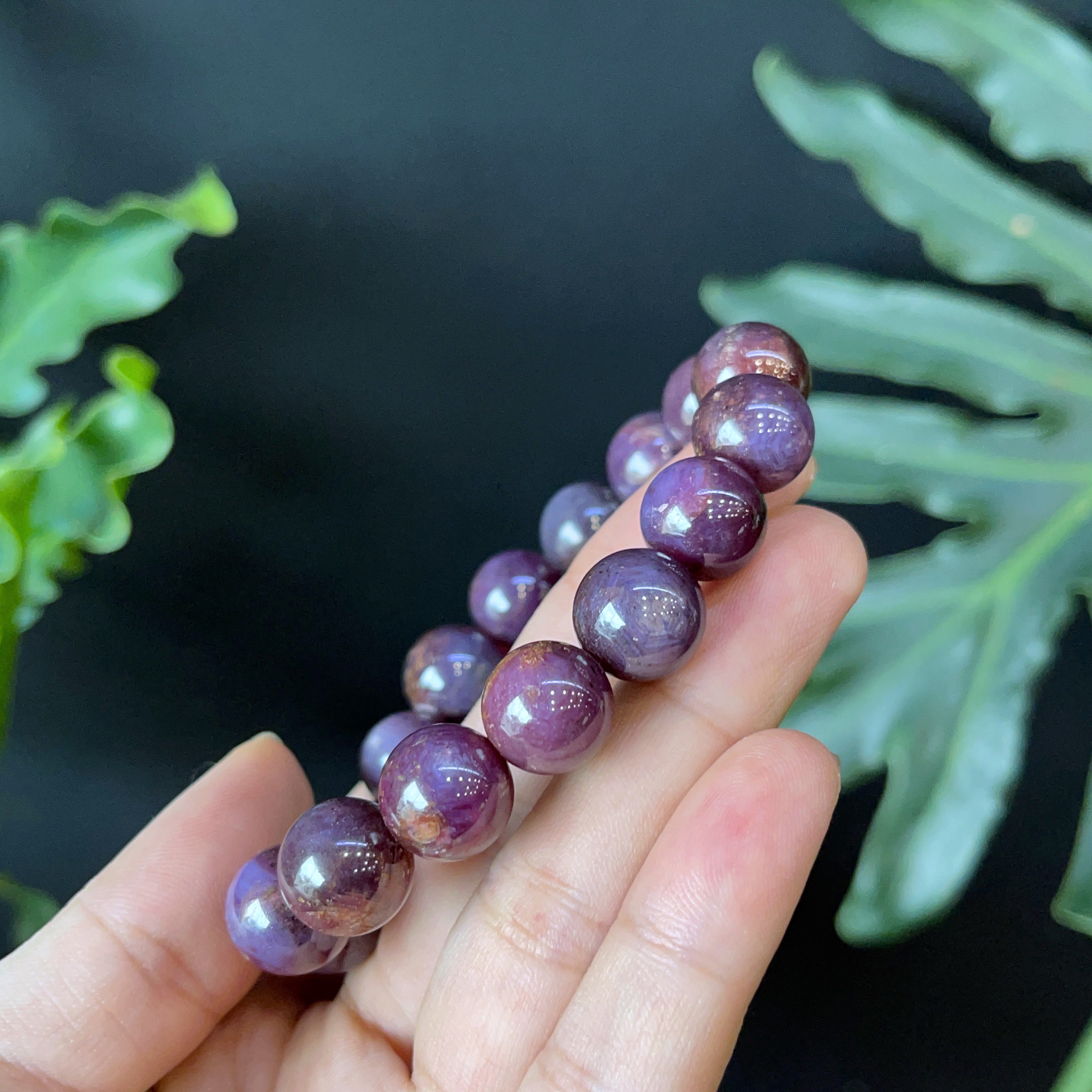 Natural sales ruby bracelet