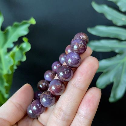 Natural Ruby Bracelet Size 11-12 mm