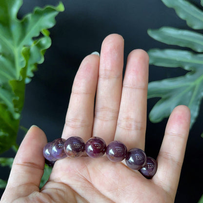 Natural Ruby Bracelet Size 11-12 mm