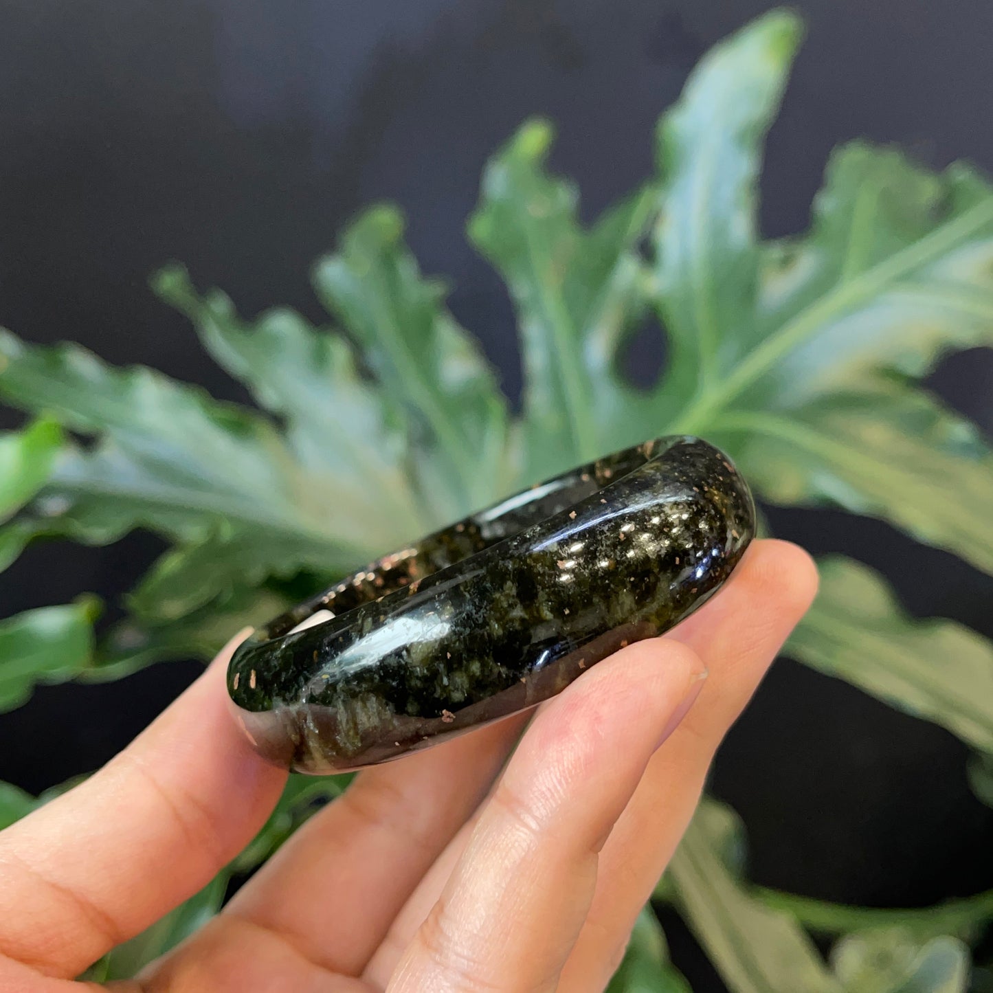 Serpentine Bangle Leaf Style Size 52 mm