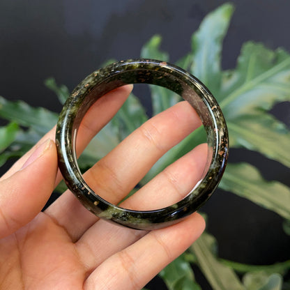 Serpentine Bangle Leaf Style Size 52 mm