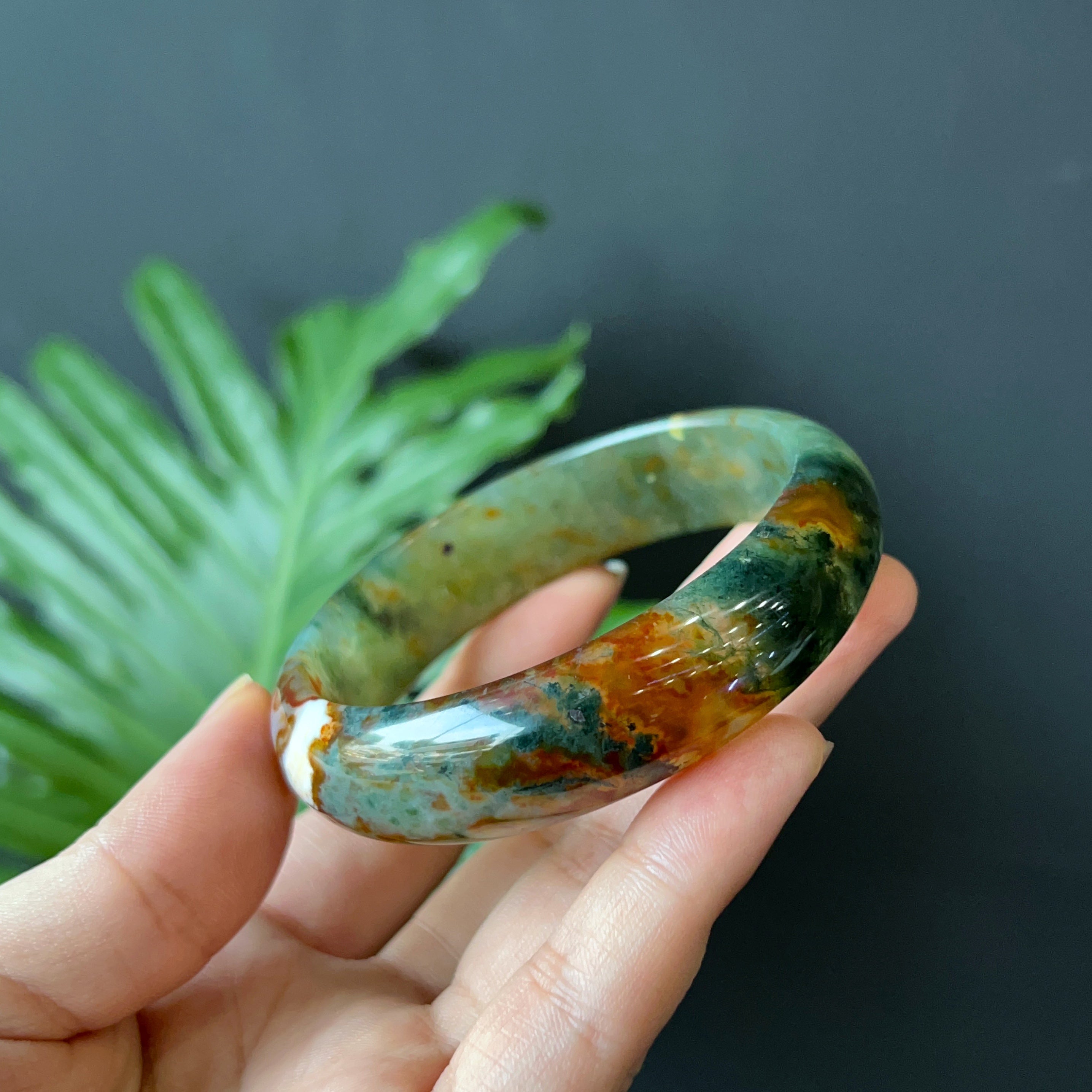 Jade and shop agate bracelet