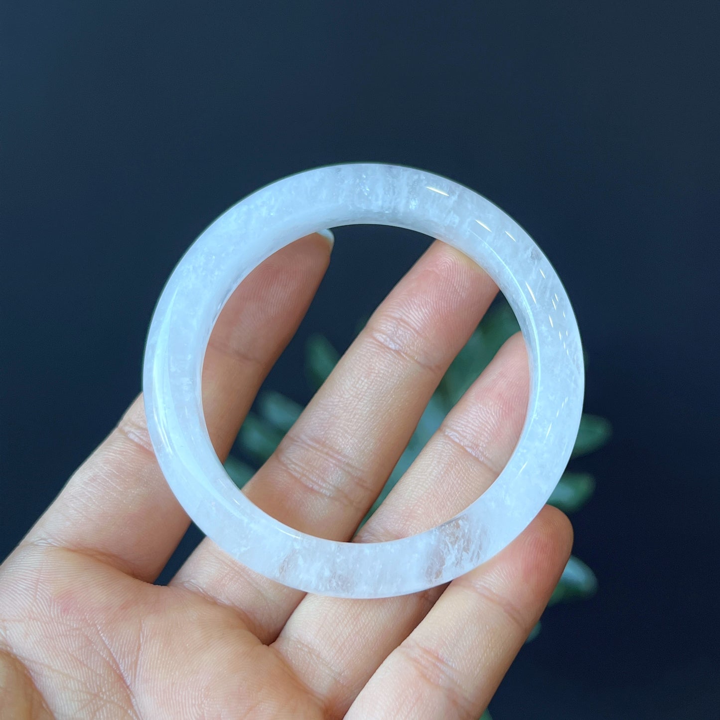 Bracelet Quartz Clair Style Feuille Taille 52 mm