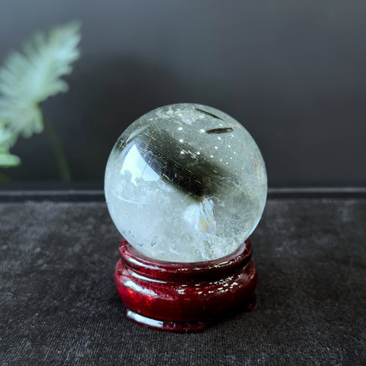 Green Phantom Quartz Sphere