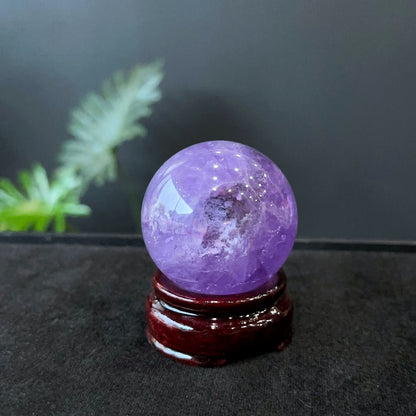 Sphère d'améthyste