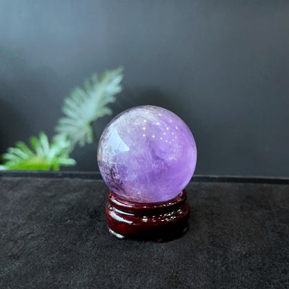 Sphère d'améthyste