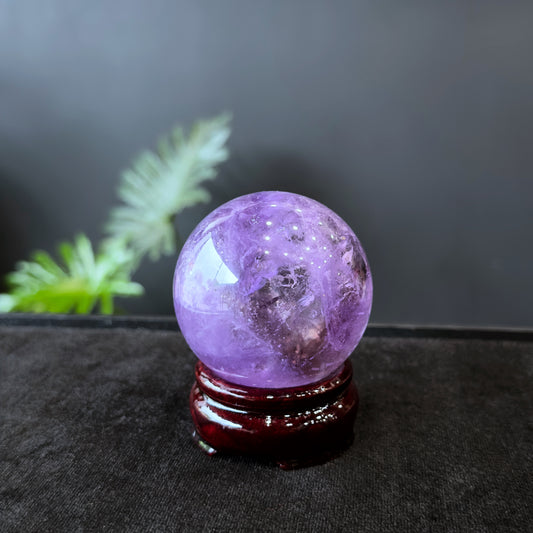 Natural Amethyst Sphere