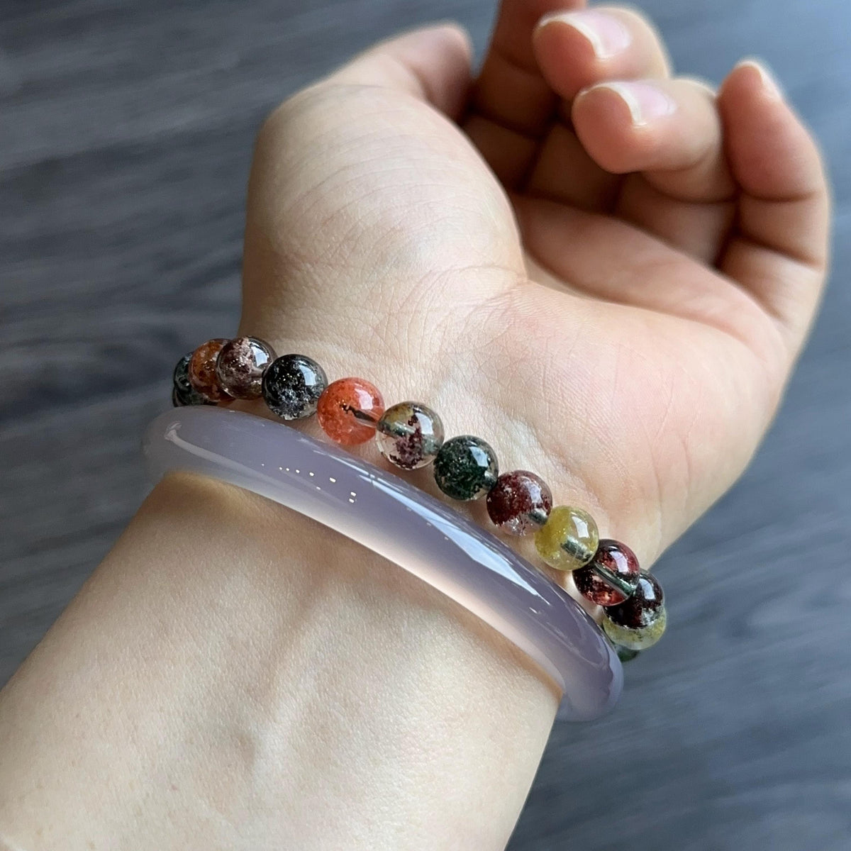 Landscape Quartz Bracelet Size 7 mm