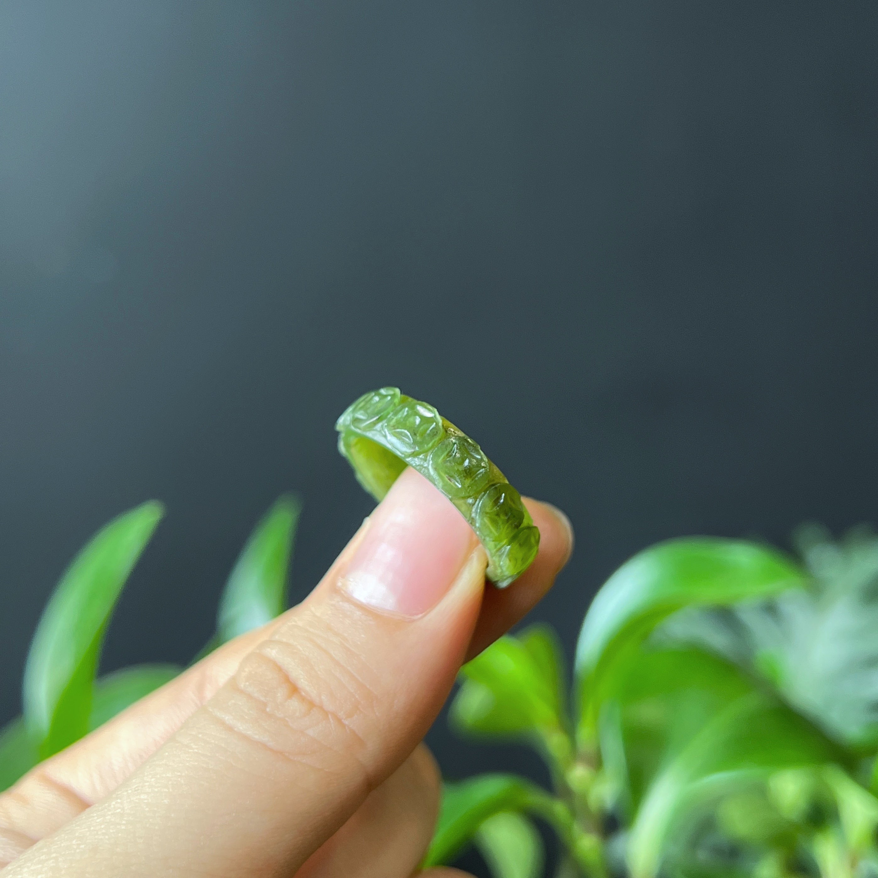 Beautiful and Natural Nephrite Jade Ring – Mountain Jade