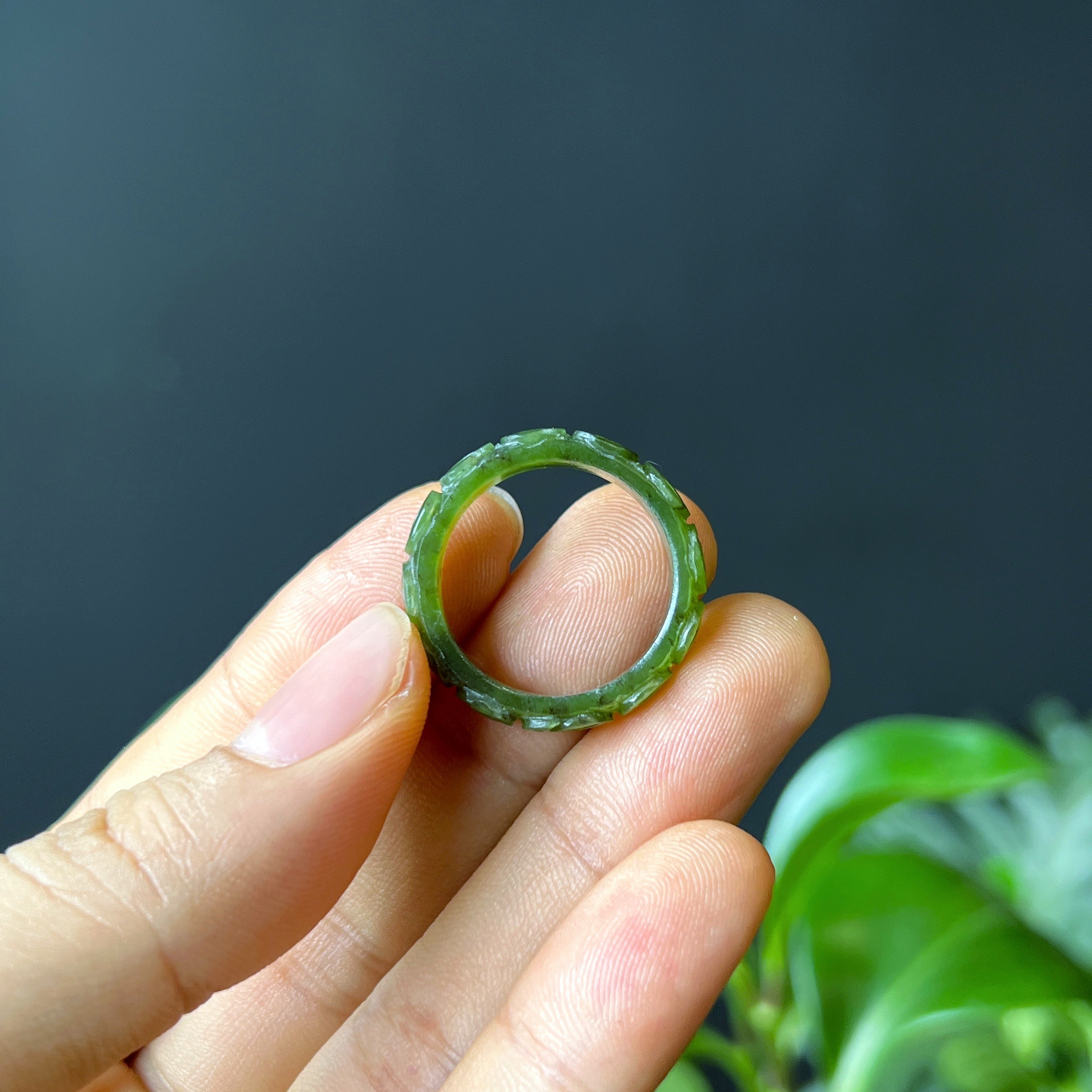 Nephrite on sale jade ring