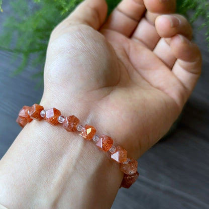 Sunstone Bracelet Size 7 mm