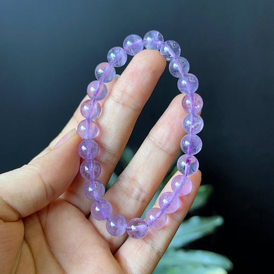 Amethyst Bracelet Size 8 mm