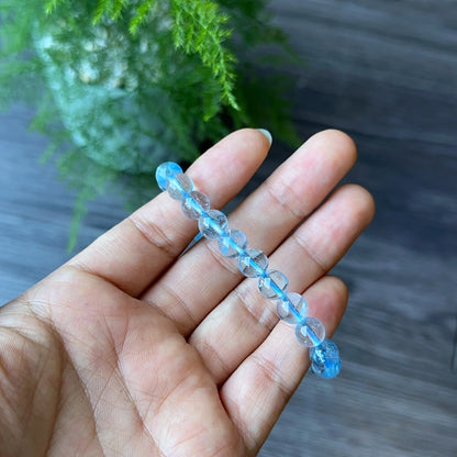 Natural Topaz Bracelet Size 7.5 mm