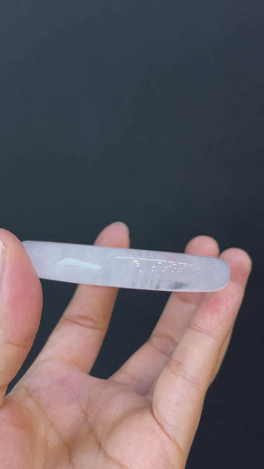 Bracelet à Quartz Transparent Style Feuille Taille 54 mm