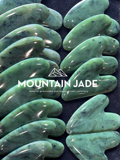 Nephrite Jade Guasha Facial Massage