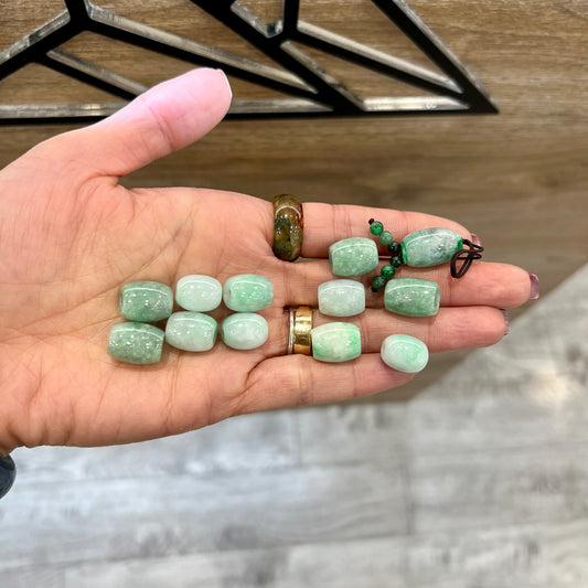 Apple Green Lu Thong Natural Jadeite Jade Pendant